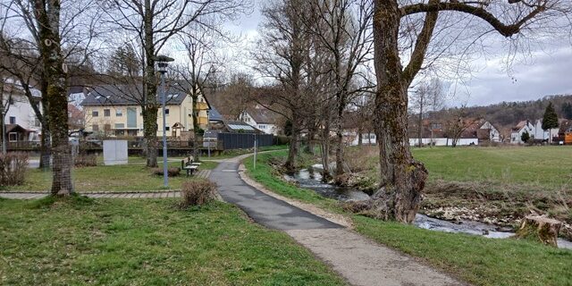 Der Frankenweg bei Heikigenstadt