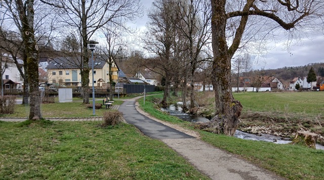 Der Frankenweg bei Heikigenstadt